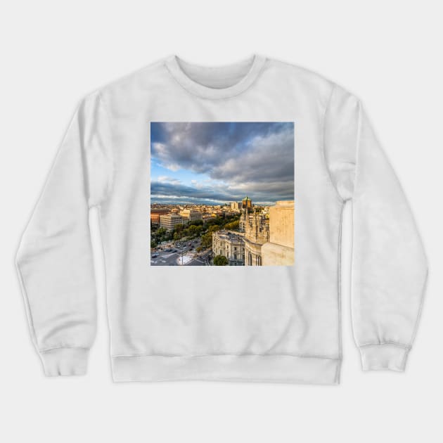Castellana avenue Crewneck Sweatshirt by JJFarquitectos